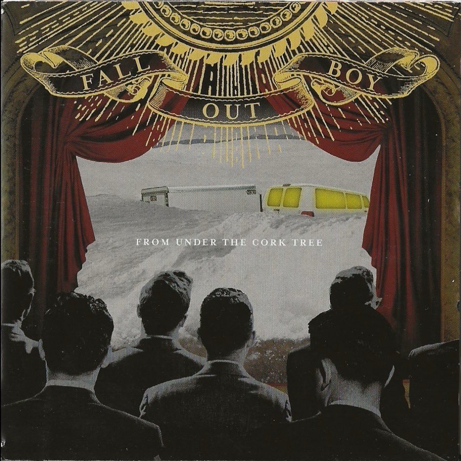 dcdscans's tweet photo. Fall Out Boy - From Under The Cork Tree

Front and back cover https://t.co/ByTrkiLaRx