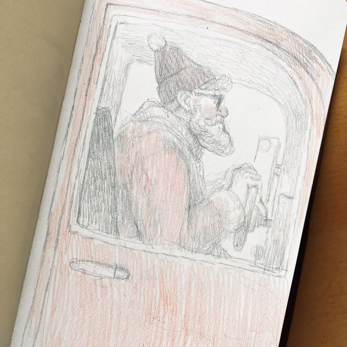 Happy #sundaysketch and Happy Holidays. #sketchbook #sketch #illustrator #kidlitart