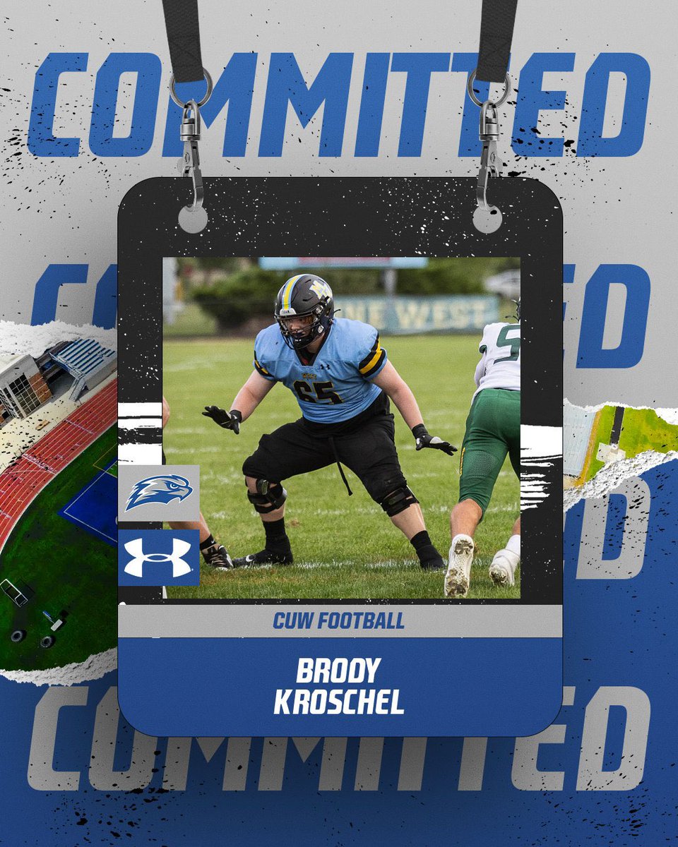 After a lot of time and consideration I am blessed to announce my commitment to Concordia University Of Wisconsin!! Thank you to all of my Family, Friends, Coaches, Athletic Trainers who got me to this point in my life! ROLL FALCONS 🔵⚪️

<a href="/MaineWestFtbl/">Maine West Football</a> <a href="/CoachNErling51/">Nicholas Erling</a>