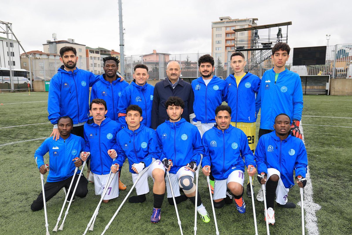 Ampute Futbol süper lig sezonuna iyi bir başlangıç yaparak 5. maçımızı galibiyet ile sonuçlandırdık. Tebrikler Gebze Ampute  takımı 💪🏾🫶🏾🤗