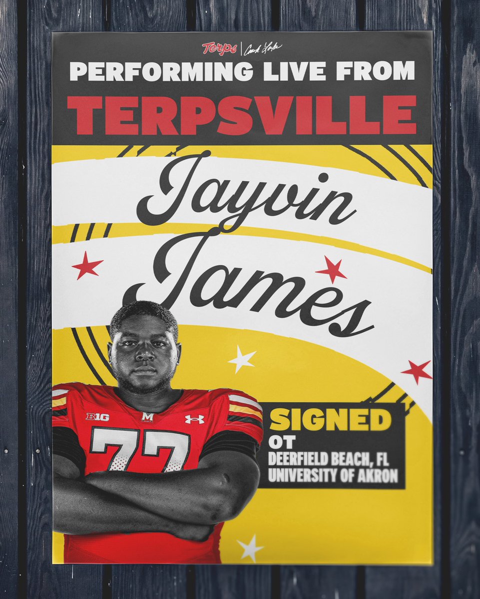 Maryland Football tweet media