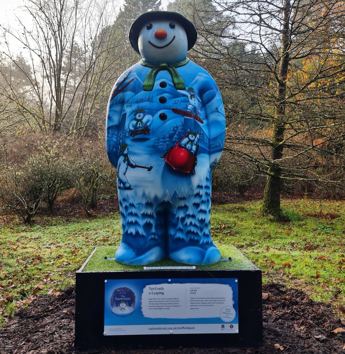 Introducing… the Ten Lords a-Leaping The Snowman!

Adam Pekr’s Ten Lords a-Leaping sculpture features ten Snowmen (and his trusty friend The Snowdog) whizzing around on a snowy mountain taking part in all types of winter fun, from snowball fights to skiing!

All the info...