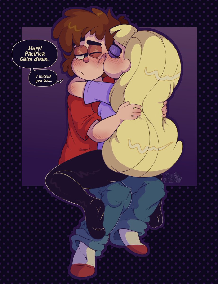 MilleDPurple's tweet image. Poor girl, she missed a lot her long distance boyfriend ...
#dipcifica #gravityfalls #fanart