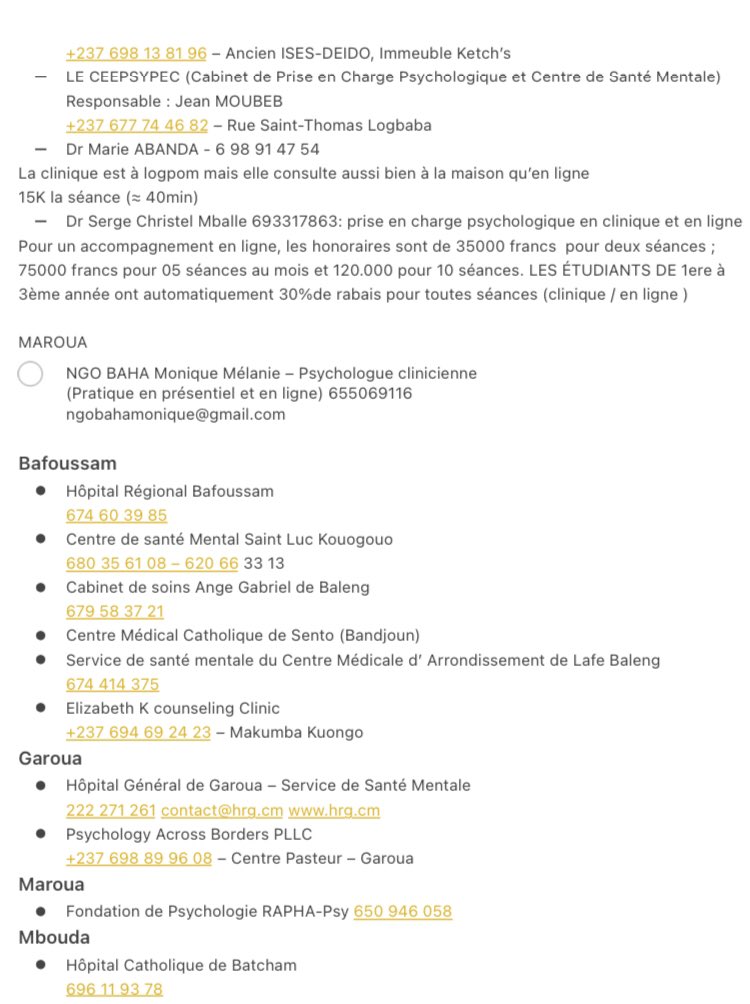Hello, c’était moi et j’ai update la liste des Psy et j’ai décidé de l’étendre sur plusieurs villes. Je n’ai pas encore fini car je cherche également les renseignements sur ceux qui travaillent dans le public où c’est moins cher mais cette ébauche de liste peut déjà aider.