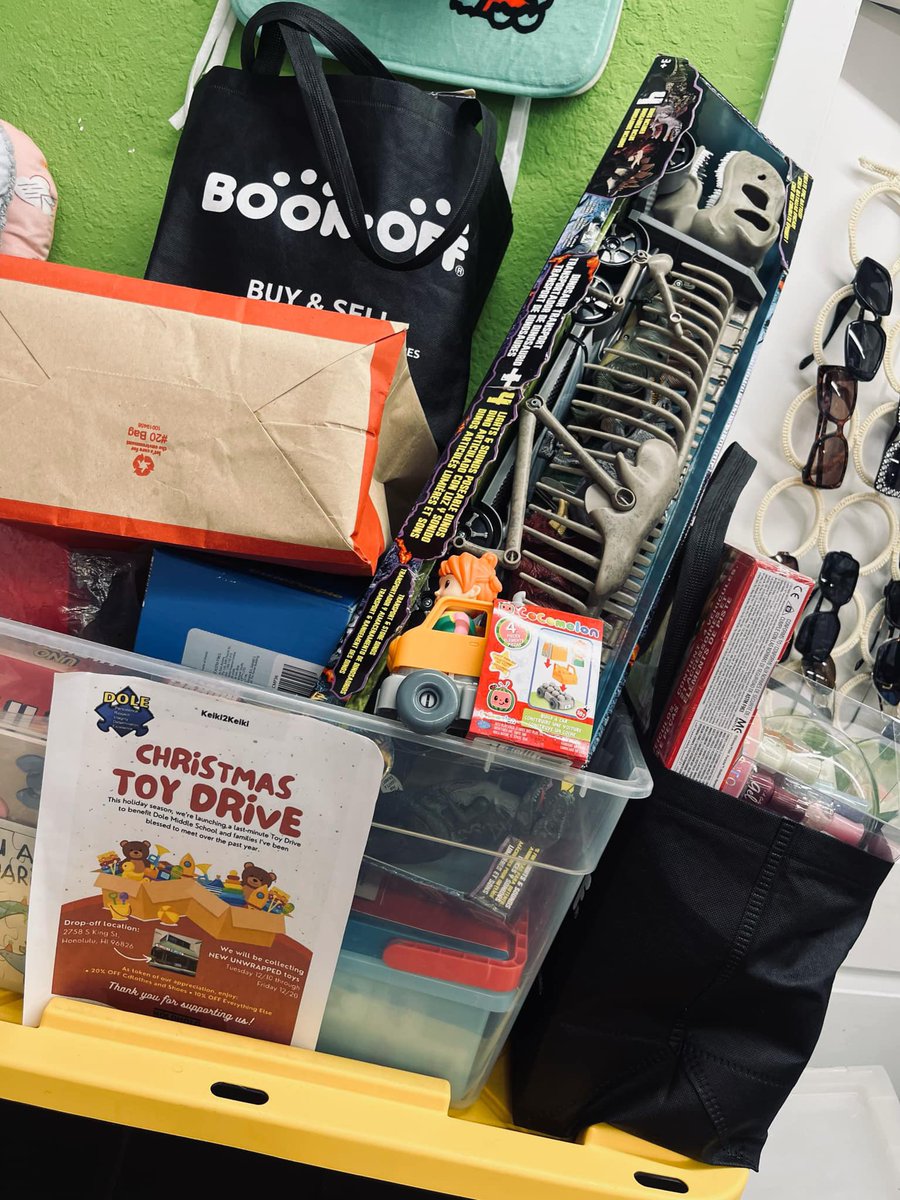 Mahalo to Tiana, Monica, Holoholo Grill, and all of Tiana's amazing supporters for the Christmas joy you brought to my families and students. Your amazing meals, Christmas gift donations, household items, &amp; clothing were a huge blessing. Your generosity was greatly appreciated!