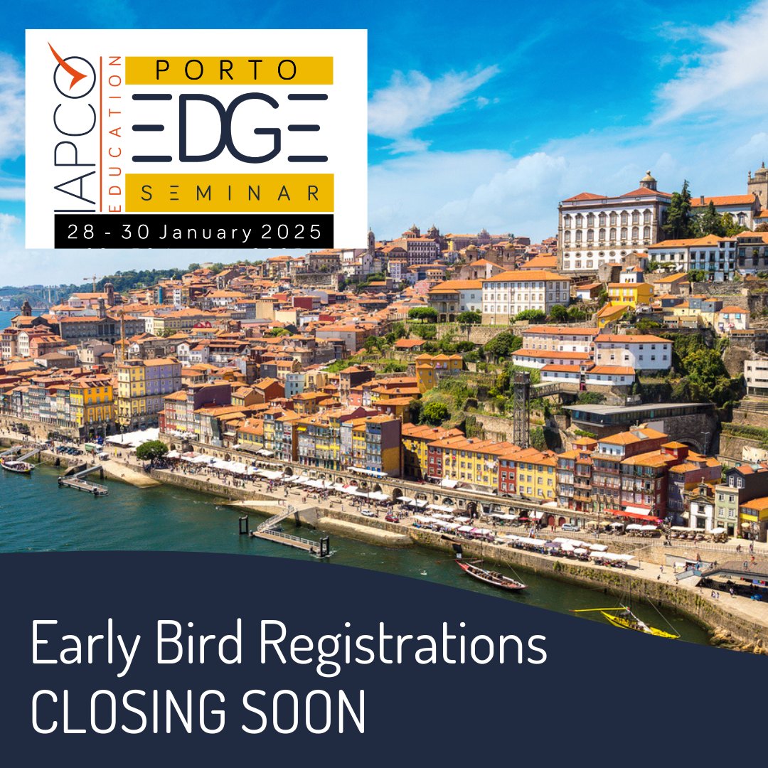 What is the vision for IAPCO EDGE Porto 2025?

✅ Inspire participants to learn and lead, personalised learning and professional development, relationship building and much more!

Early bird registrations close on the 27th of December. 

Secure your spot | aé.io/7a644e