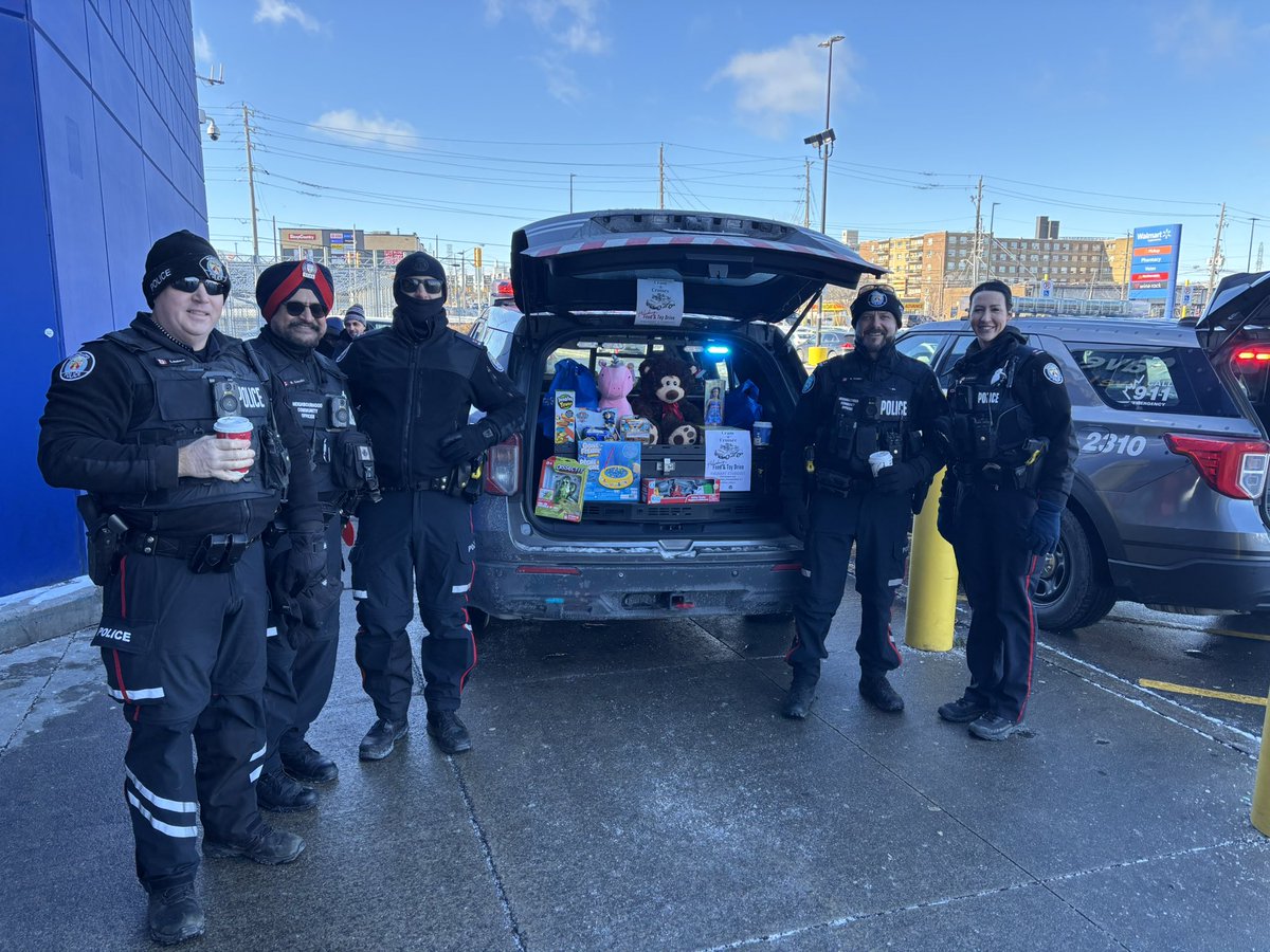 J.Rego (@rego23div) on Twitter photo Another Successful Cram-A-Cruiser Toy 🧸 Drive !!! Just in time for the Holidays !!! Thank you <a href="/WalmartCanada/">Walmart Canada</a> 2245 Islington Ave for the support !!! THANK YOU REXDALE FOR THE DONATIONS!!! <a href="/TPS23Div/">23 Division</a> <a href="/TorontoPolice/">Toronto Police</a> <a href="/TPAca/">Toronto Police Association</a> <a href="/TPS_CPEU/">Community Partnerships & Engagement Unit (CPEU)</a> <a href="/comm911tps/">TPS Communications</a> #torontopolice #holidayseason Another Successful Cram-A-Cruiser Toy 🧸 Drive !!! Just in time for the Holidays !!! Thank you <a href="/WalmartCanada/">Walmart Canada</a> 2245 Islington Ave for the support !!! THANK YOU REXDALE FOR THE DONATIONS!!! <a href="/TPS23Div/">23 Division</a> <a href="/TorontoPolice/">Toronto Police</a> <a href="/TPAca/">Toronto Police Association</a> <a href="/TPS_CPEU/">Community Partnerships & Engagement Unit (CPEU)</a> <a href="/comm911tps/">TPS Communications</a> #torontopolice #holidayseason