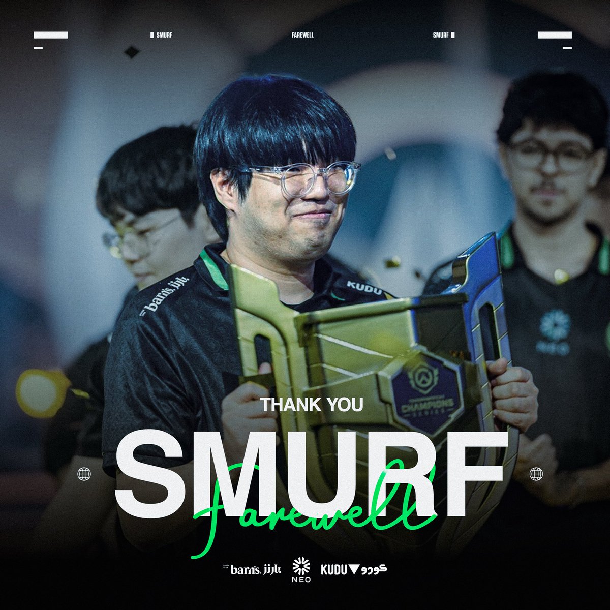 Farewell <a href="/smurf_ow/">smurf</a> 💚📌

Thank you for being the shield of our team. Wishing you all the best in your next journey!

#FalconsAreHere