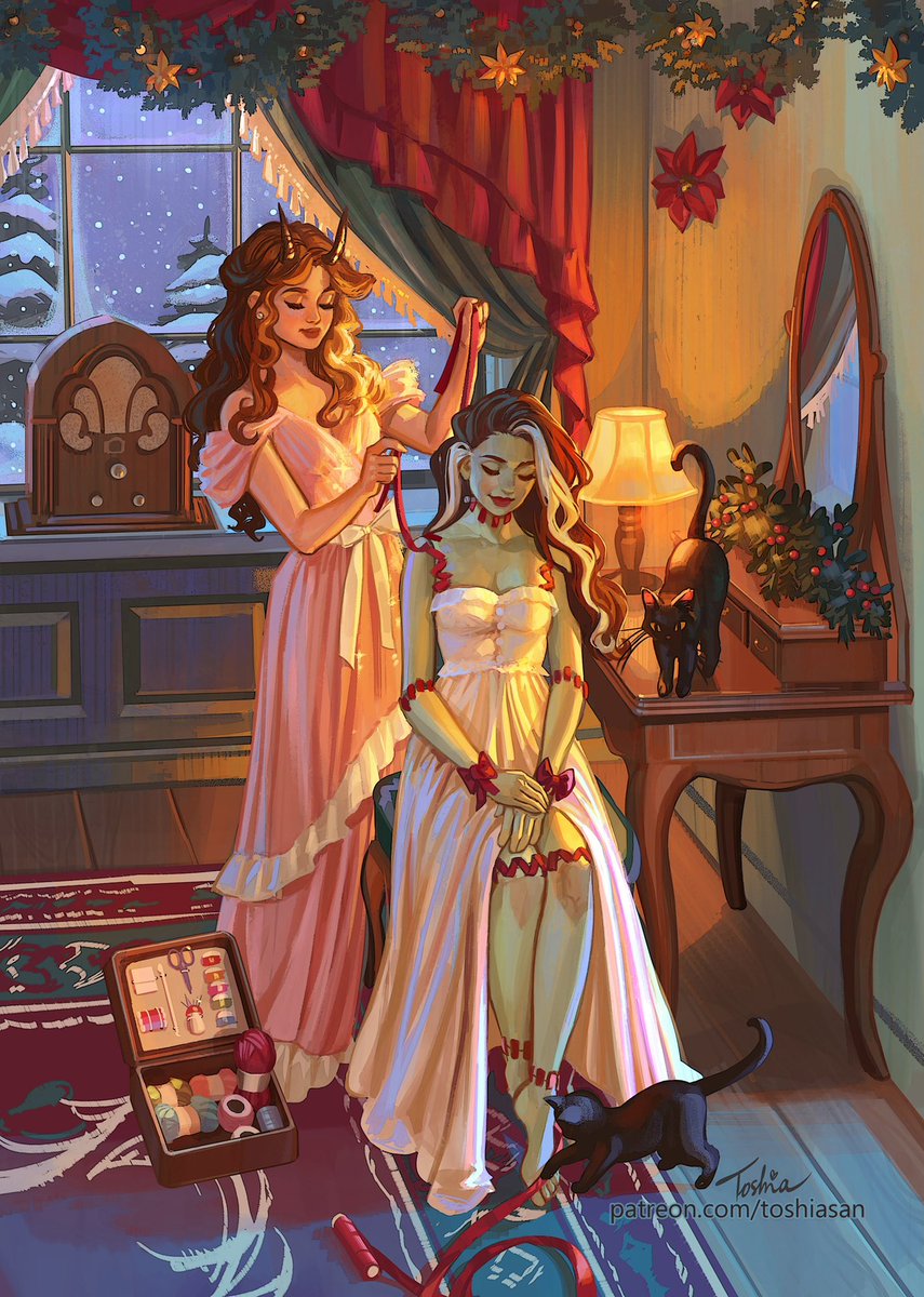 Party preparations ✨🎀🎄