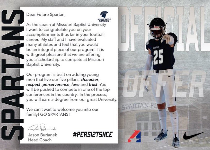 QailenC's tweet photo. Official Visit came with an official offer, I’m Blessed! Thank you @CoachJ_Owen @MBUCoachB 
@MBUFootball @HornetsFootbal3 
#PERSI2T5NCE https://t.co/mtpOZiXAah