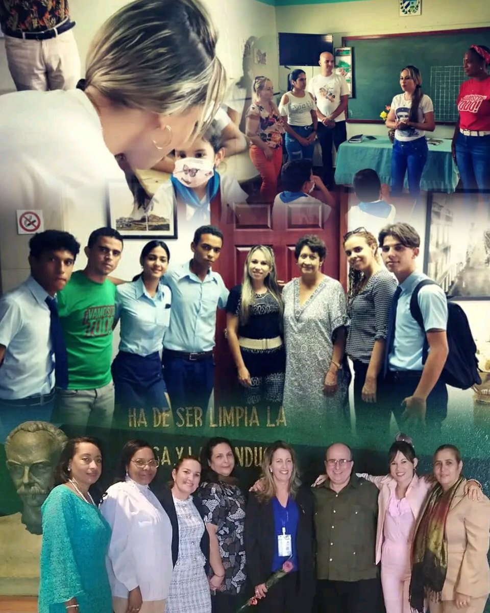 Tengo la profesión más linda del mundo, sin la educación nada es posible, es la tarea más humana y noble a la que alguien puede dedicar su vida. ¡ Muchas felicidades en este día especial!. #capitalLate #SinPerderUnDía #LatirAvileño <a href="/JHGcasanova/">julio Heriberto Gómez Casanova</a> <a href="/DrRobertoMOjeda/">Dr. Roberto Morales Ojeda</a> <a href="/AlfreMene37409/">Alfre Menendez</a>