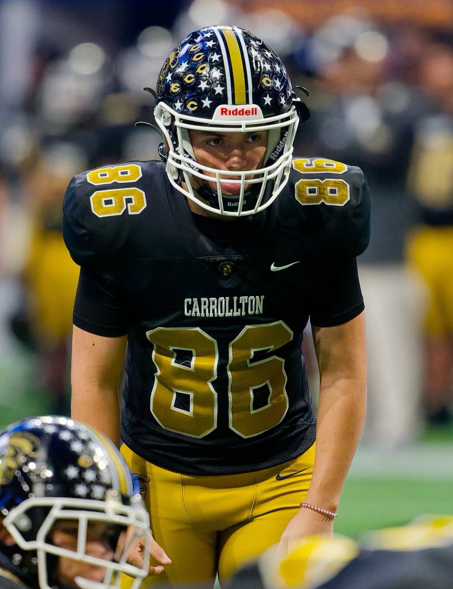 Carlos Hernandez (@carlosher_3) on Twitter photo I want to thank my coaches and all of Trojan Nation for a great senior season. My teammates made it possible for me to score 110 kicks points this season, with longs of 46 and 47 yards. #1 in Georgia and top 10 in the nation. <a href="/Carrollton_High/">Trojan Football</a> <a href="/CarrolltonTroj1/">Carrollton High School FB 🏈 Recruiting Page</a> <a href="/TheCoach_Barge/">Coach Barge</a> I want to thank my coaches and all of Trojan Nation for a great senior season. My teammates made it possible for me to score 110 kicks points this season, with longs of 46 and 47 yards. #1 in Georgia and top 10 in the nation. <a href="/Carrollton_High/">Trojan Football</a> <a href="/CarrolltonTroj1/">Carrollton High School FB 🏈 Recruiting Page</a> <a href="/TheCoach_Barge/">Coach Barge</a>