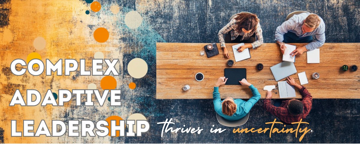 bhealey's tweet photo. 🌐 Complex adaptive leadership thrives in uncertainty. It’s about creating environments where collaboration, innovation, and resilience flourish. Follow for insights into dynamic leadership.
#ComplexLeadership #AdaptiveLeadership #LeadershipResilience #CollaborationGoals #LeadingChange