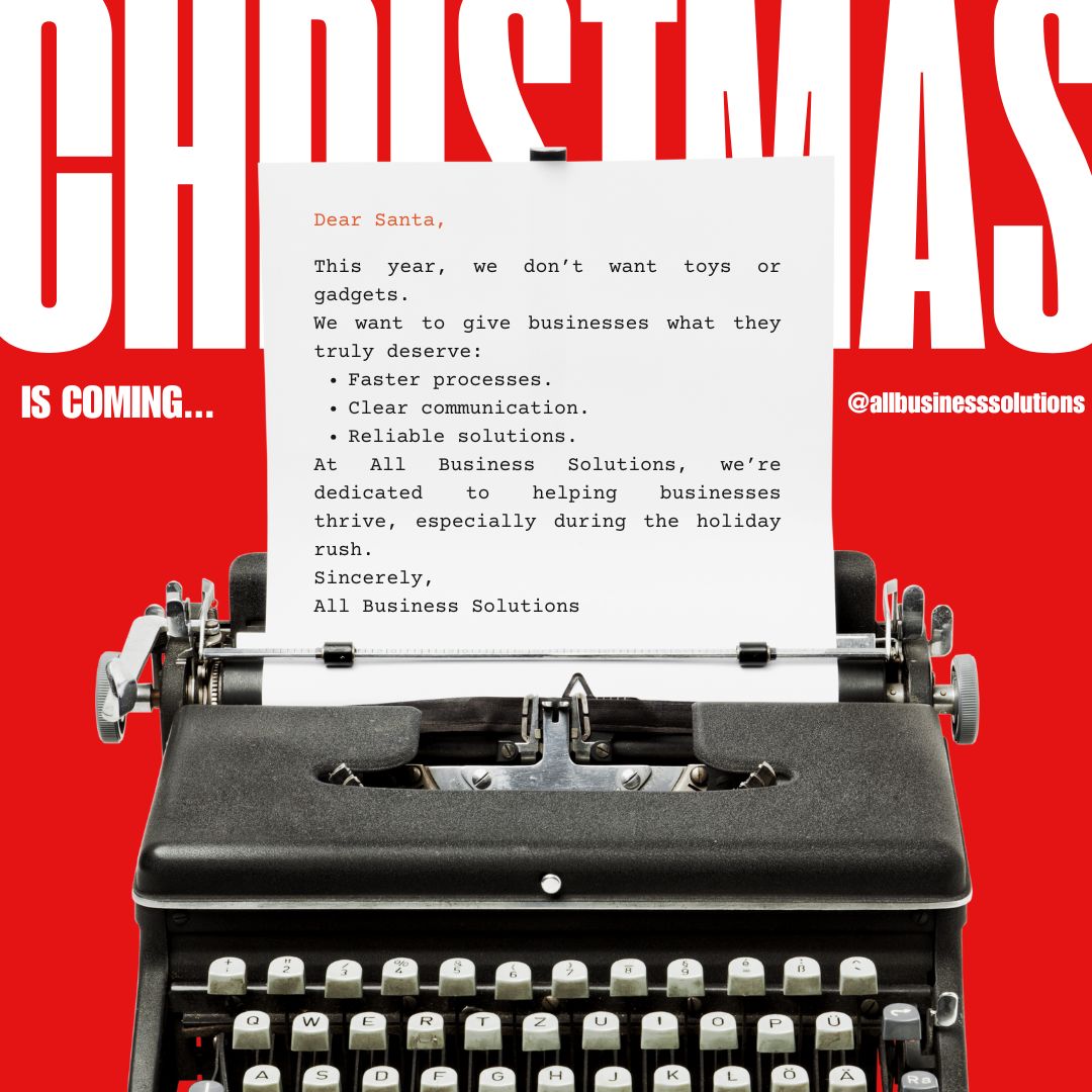 abspos1's tweet image. Dear Santa, all we want this year is for businesses to have smoother processes, clearer communication, and reliable solutions.

Let’s make this holiday season stress-free and successful! 🎄🎅 

#HolidayReady #AllBusinessSolutions #PosSystem