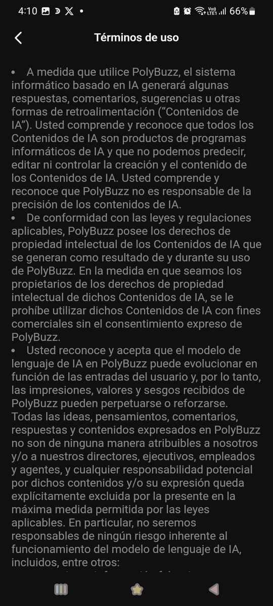 Naty_lly's tweet photo. @najfhe El creador le da las pautas de quien se supone que es y el usuario lo educa sobre cómo comportarse con él, eso es todo lo que se, no se si sea lo que querías saber 😞 https://t.co/14tYuKlJMx
