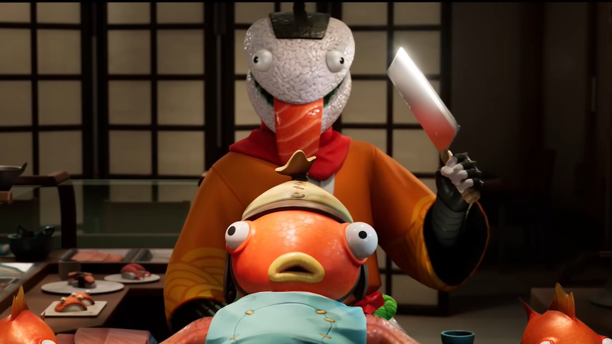 FortniteNwsHub's tweet photo. Durrr Taisho might be the skin for January’s Crew pack in Fortnite.

via @Melgore_ https://t.co/TsKuxH0vZc