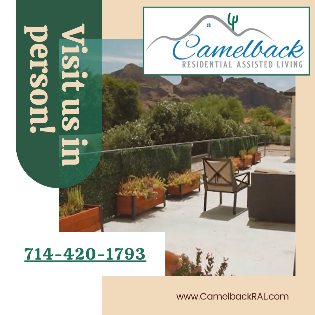 camelbackRAL's tweet photo. 𝑪𝒐𝒎𝒆 𝒗𝒊𝒔𝒊𝒕 𝒖𝒔 𝒊𝒏 𝒑𝒆𝒓𝒔𝒐𝒏. 𝑪𝒂𝒍𝒍 𝒕𝒐 𝒔𝒄𝒉𝒆𝒅𝒖𝒍𝒆 𝒂 𝒕𝒐𝒖𝒓 𝒕𝒐𝒅𝒂𝒚!
https://t.co/AOPWmF8Ufn
#homewithaview #SeniorLiving #qualitycare #assistedliving #seniorcare #Arizona #assistedliving #camelbackmountain #experiencedstaff https://t.co/oyI4qBSvao