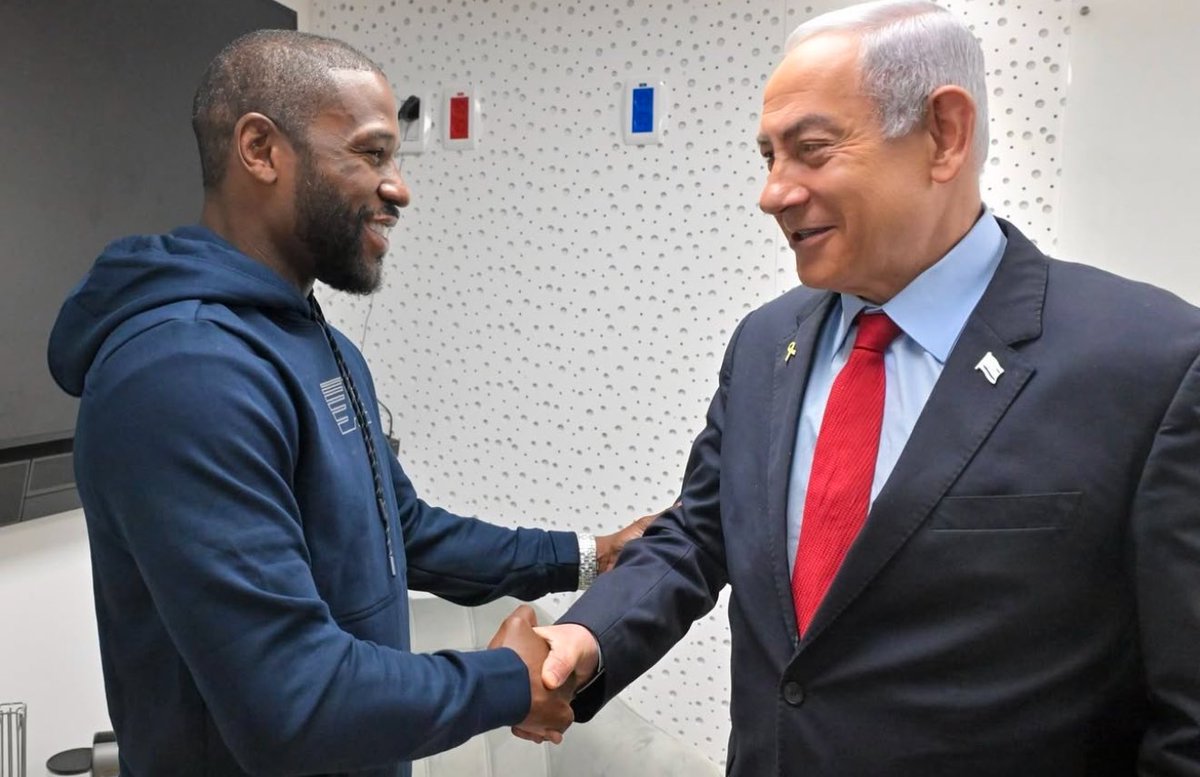 CerfiaFR's tweet image. 🇺🇸🇮🇱 Le boxeur Floyd Mayweather annonce avoir fait un don d’un million de dollars à Israël.