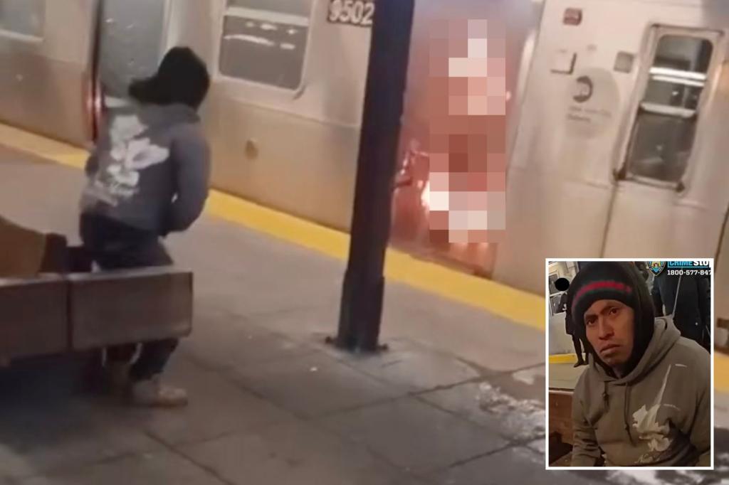 Man suspected of setting sleeping NYC subway rider on fire, watching her burn to death arrested trib.al/HEbr6Mg