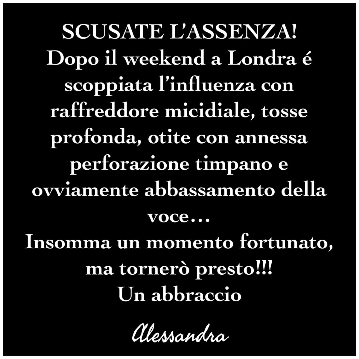 alexiafontana's tweet photo. ❌ #influenza #flu #raffreddore #cold #tosse #cough #otite https://t.co/PPzirnPdnI