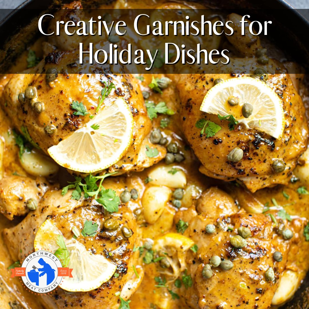 nwmeats's tweet image. Elevate your holiday dishes with these creative garnishes! 🍊🌿 Make your meals as beautiful as they are delicious.
#HolidayGarnishes #ChefInspiration #NWMC #FestiveMeals