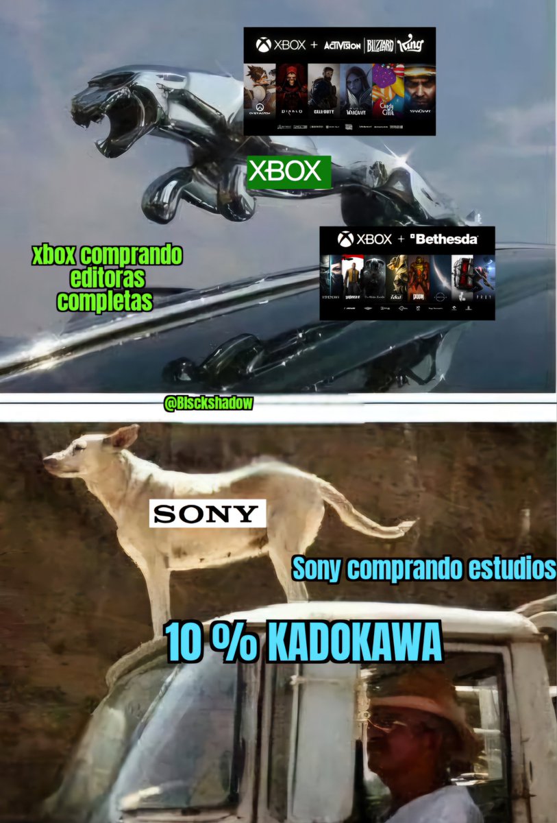 Blsckshadow's tweet image. #Xbox 😎
#PlayStation 💀
🤣🤣🤣🤣
