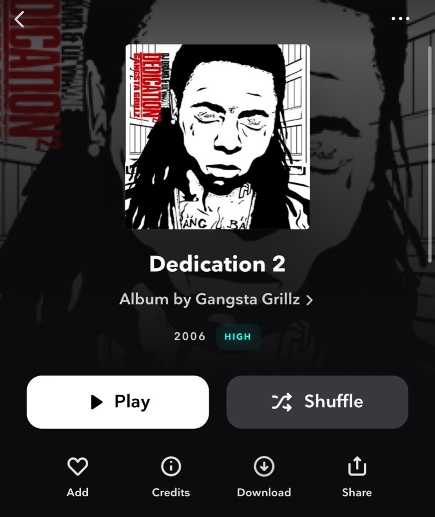ArrogantDres's tweet image. Thank you @LilTunechi @mackmaine @youngmoney @DJDRAMA 💿🎶 #dedication2