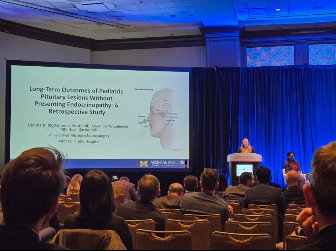 Slightly delayed post, but extremely honored to share our work on DIPG biopsies with neuromonitoring at <a href="/PedsSection/">AANS/CNS Peds Section</a> last week. Amazing time with a great group of people <a href="/KHolsteMD/">Katherine Holste</a>. Huge thanks to <a href="/NeenaMarupudi/">Dr. Neena Marupudi, M.D., M.S.</a> and <a href="/lararostomian/">Lara Rostomian</a> for strong work on the project.