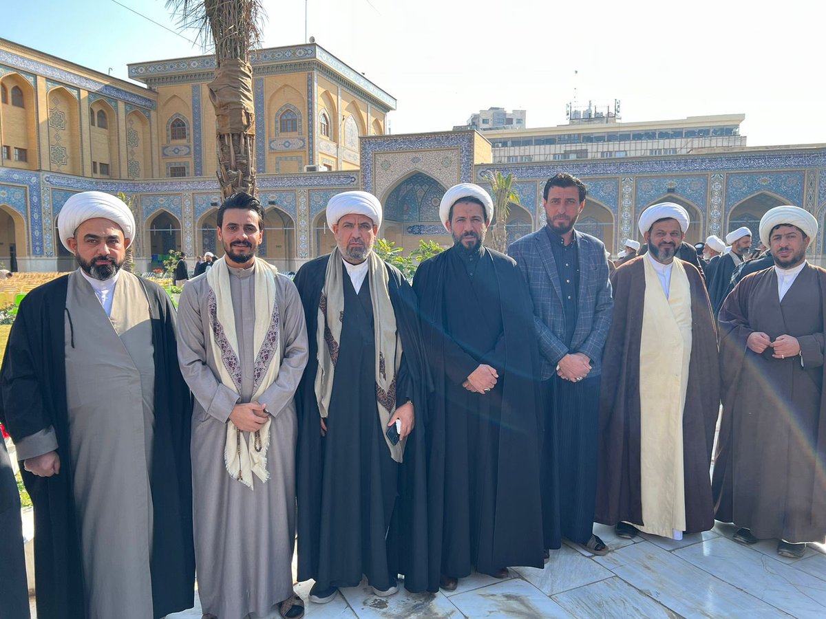 alkawasir313's tweet photo. الحمدلله والشكرلله الذي وفقنا التلبية دعوة سماحة القائد الصدر اعزه 
بذكرى  ولادة سيدة نساء اهل الارض والسماء السيدة الزهراء سلام الله عليها 
والشكرلله الرؤية قائدنا الصدر والاخوه المؤمنين https://t.co/5z1NLXui8V