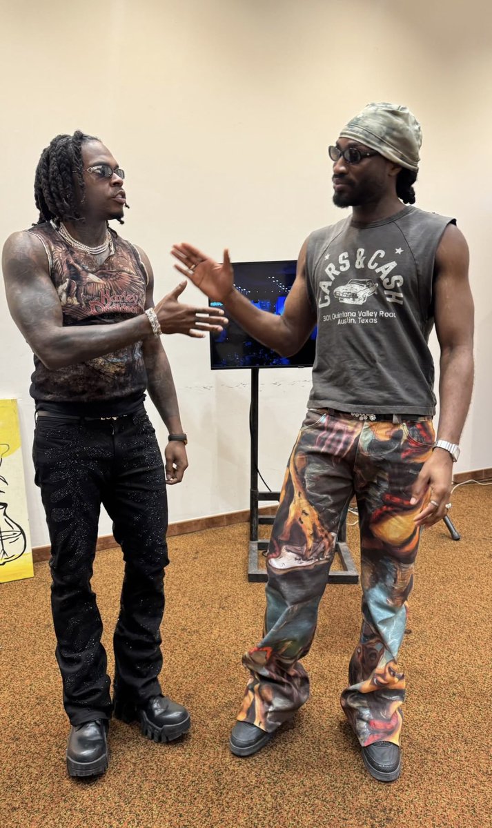 web__culture's tweet image. Gunna &amp;amp; Odeal 🇺🇸🇬🇧