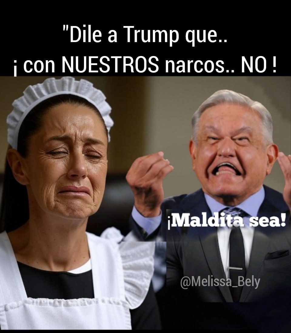 Ayyy... ternurita..

Dice la Calca que no se va a subordinar ante Trump..

Esdeke ya está subordinada ante AMLO.