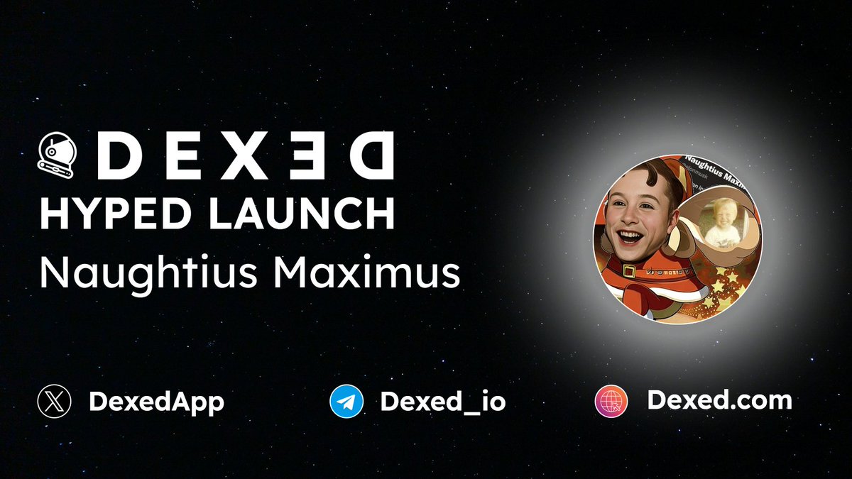 dexed_eth's tweet photo. π₯#ETH HYPED LAUNCH
Naughtius Maximus $Naughtius Maximus - https://t.co/brLIyvNa1e #Naughtius Maximus
π CA : 0xAa46C18A0C1a00546A06ab07e7cC7C3996645436
π Chart : https://t.co/c4HZKcdRLD
β°ββ€ Trade with @DexedApp Powered by $DEXED token https://t.co/1v0kSdqfDv