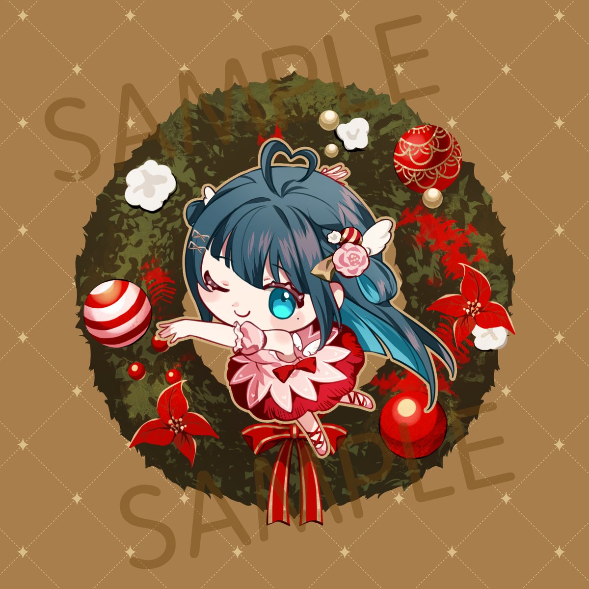 3pmdraw's tweet photo. D͟r͟a͟f͟t͟ ͟-͟>͟ ͟F͟i͟n͟a͟l͟🎄

🥰 Yay holiday ornaments! 🤶
Check it out if you want an adorable decoration for your Christmas tree!!!🎄
🔗: https://t.co/j6FvOJlB29 https://t.co/bGL6mbgucB
