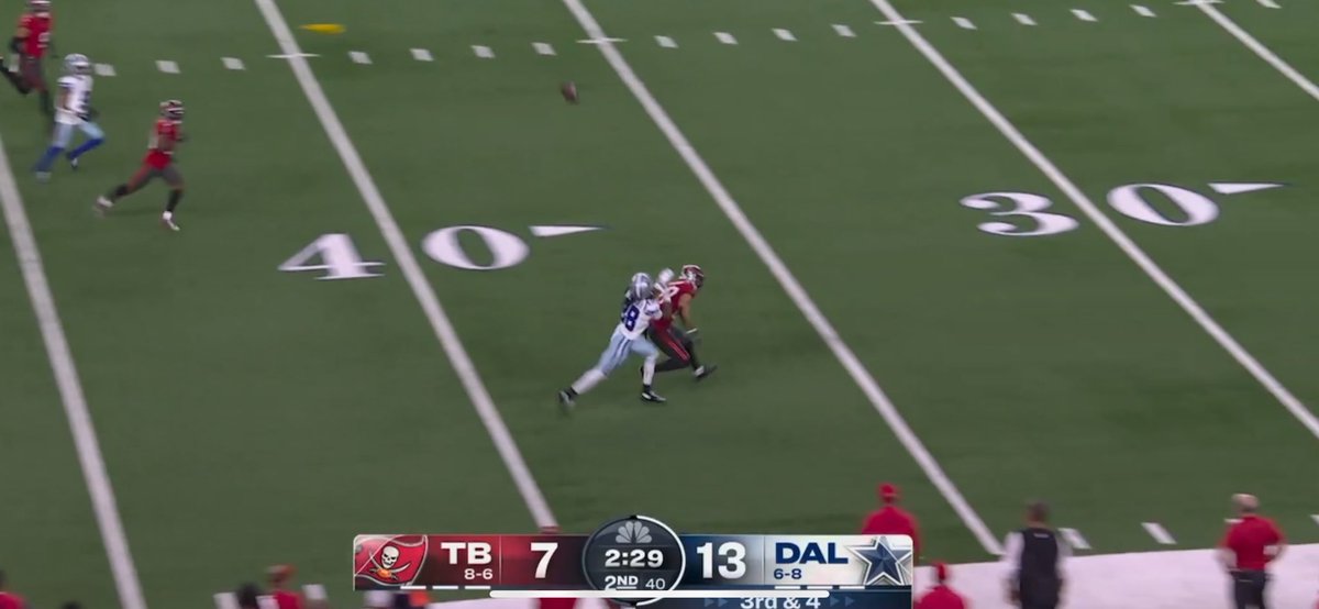 Definitely not pass interference on Lamb… 🙄