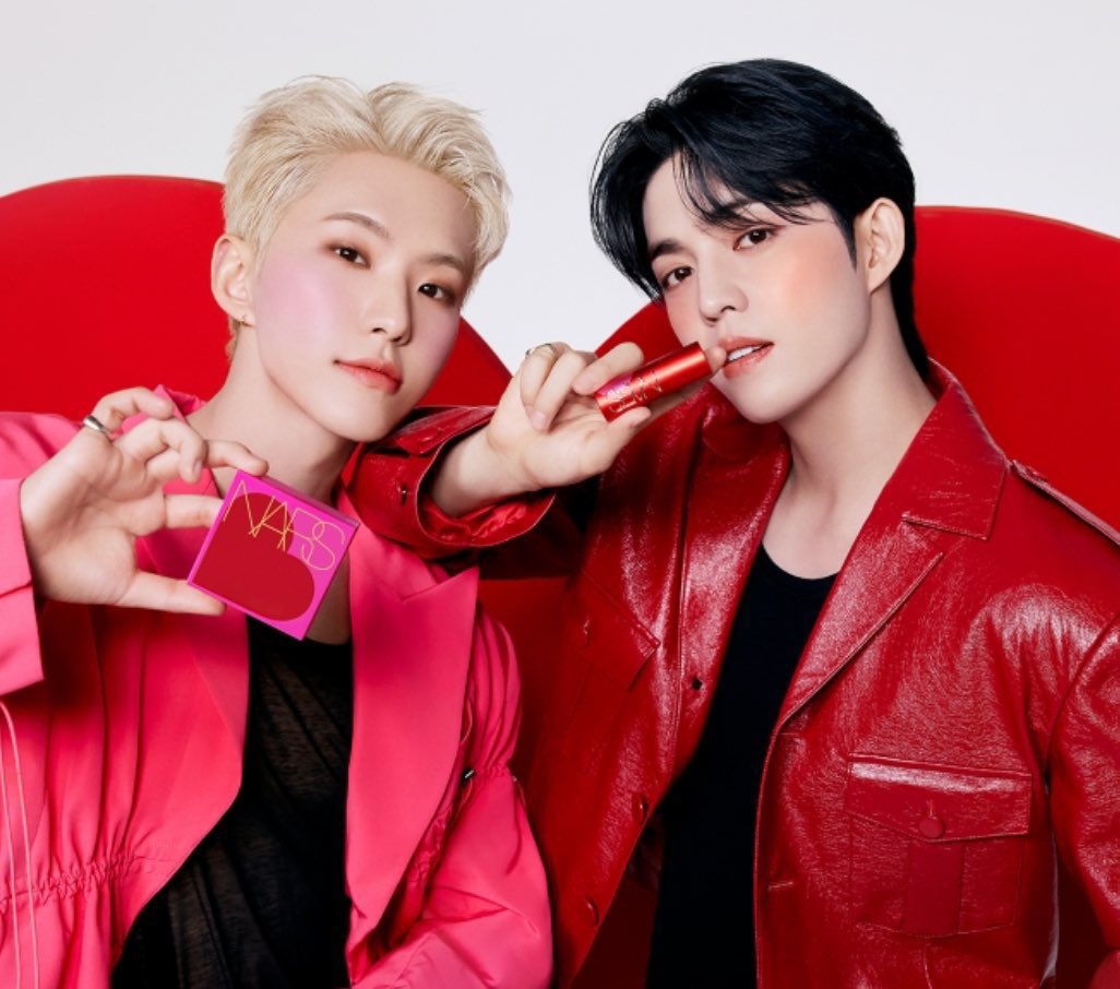 hoshi and s.coups for NARS amour collection 🩷 #HOSHI #호시