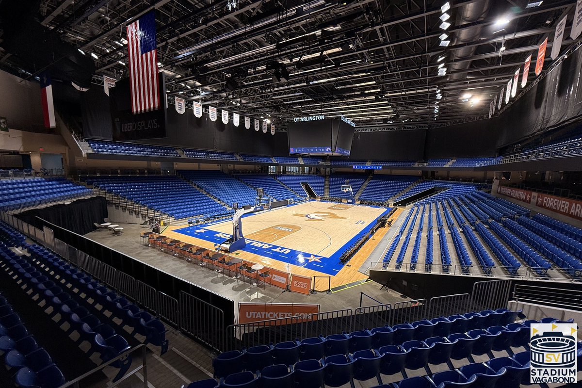 StadiumVagabond's tweet photo. College Park Center, Arlington, TX - Home of the University of Texas at Arlington Mavericks & Dallas Wings (WNBA) - Opened 2012 - Capacity 7,000
#uta #utarlington #ut #utamavs #utamavericks #mavericks #dallaswings #wnba #arena #dallascowboys #texasrangers #arlington #mavs https://t.co/F8vHaD9na3
