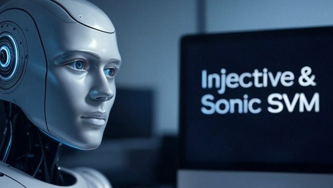 gatu_crypto's tweet image. Injective와 Sonic SVM이 파트너십을 맺고 Sonic의 HyperGrid 기술과 Injective의 WASM 블록체인을 사용하여 원활한 크로스체인 커뮤니케이션을 제공하는 최초의 크로스체인 AI 에이전트 플랫폼을 출시했습니다.