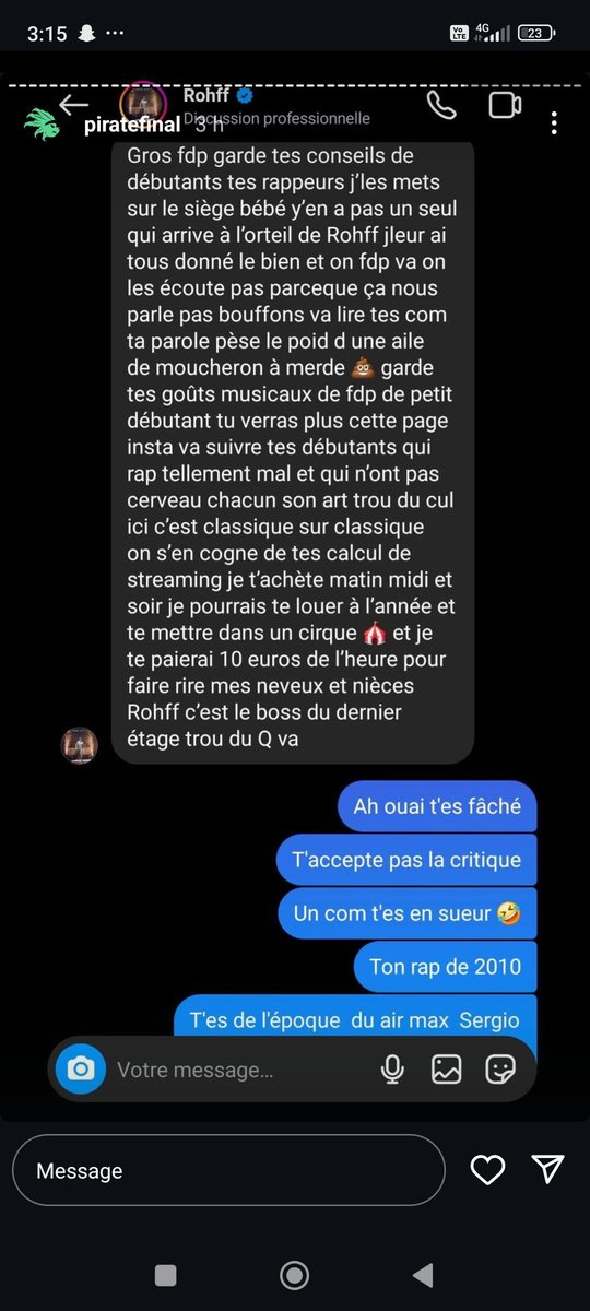 Culturehhistory's tweet photo. Rohff allume Booba en PV sur Instagram..
Ça sent le Fake non ?
#rohff #booba #drama #CkoLive https://t.co/rxtVhRkgrc
