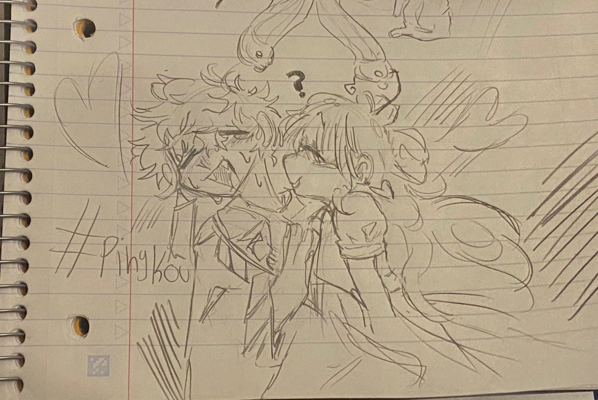 Rory_artz's tweet photo. #pingkou uh I don’t feel like doing digital! But I had fun doing this little doodle!

..I can’t spell what I’m trying to say fin! https://t.co/QKqoMvejEx