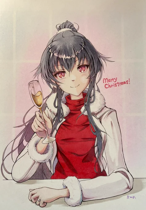 #これを見た人は去年の12月の画像を貼る 