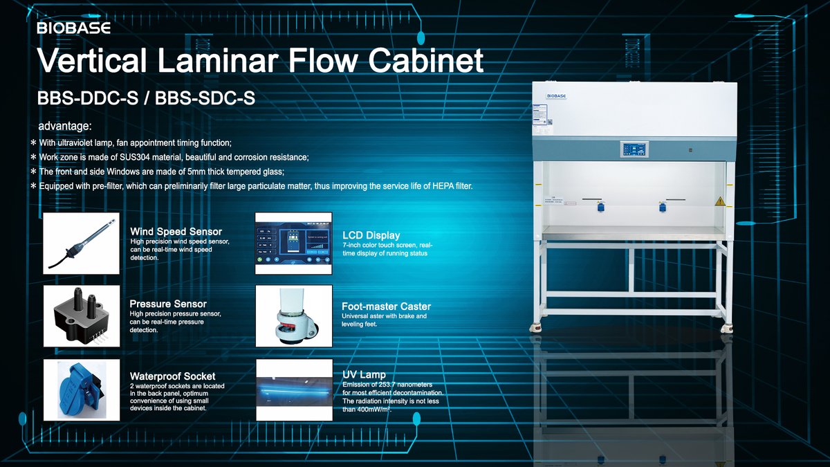 BIOBASE_CHINA's tweet image. Laminar flow cabinets filter air particles, creating a sterile environment that protects samples from contamination.#airprotection #laminarflowcabinet #flowcabinet #cleanbooth #laboratoryequipment #laboratory #BIOBASE #medicalscience #medicalequipment
biobase.com/product-list/l…