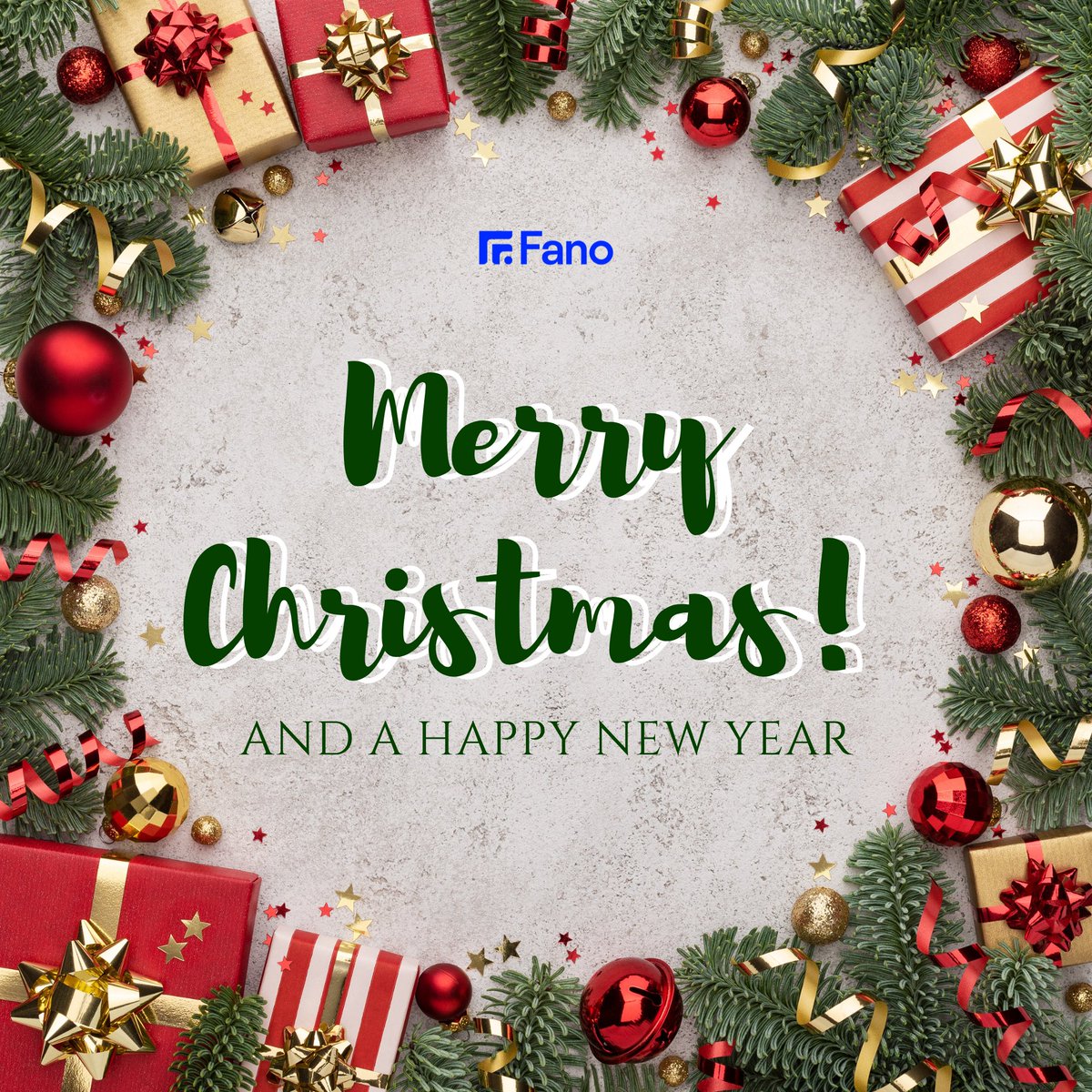 🎄✨ As we wrap up another incredible year, we want to take a moment to express our heartfelt gratitude to our customers, partners, and team who have made 2024 a year of growth and innovation. Happy holidays and best wishes for the New Year! 🎉 #Fano