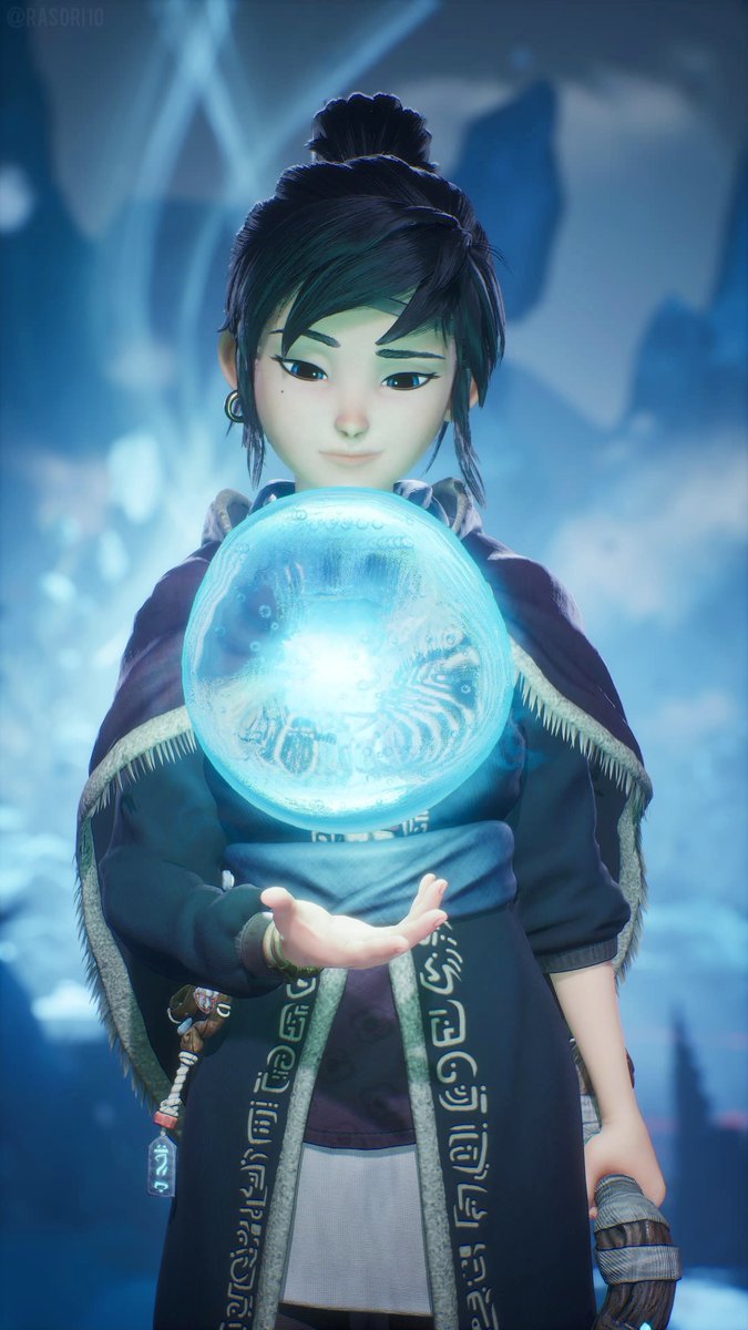 Focus.

#KenaBridgeOfSpirits #KenaPS5 #Kena #VirtualPhotography