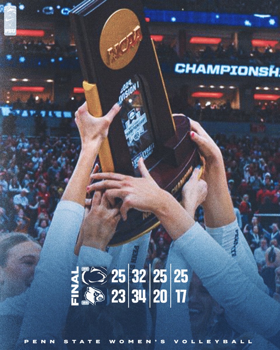 Didn't think we were going to leave you without one final score graphic did ya?  

The one that got us the Natty! 🏆

#WeAre