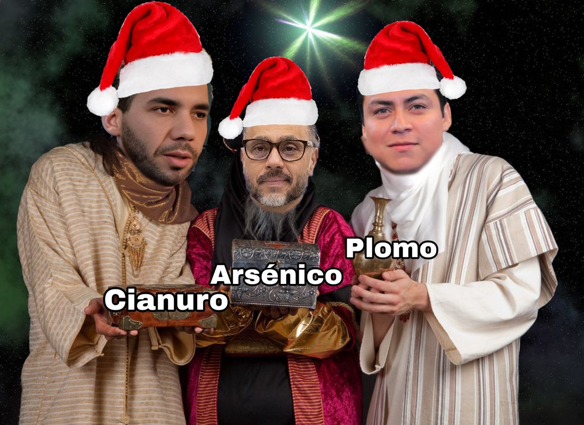_MoisesRivera_'s tweet photo. Los 3 "Reyes Malos"  traen sus regalos de navidad para el pueblo salvadoreño 

#NoALaMineria 
#NoALaMineriaSiAlaVida https://t.co/w8g7OllgcV