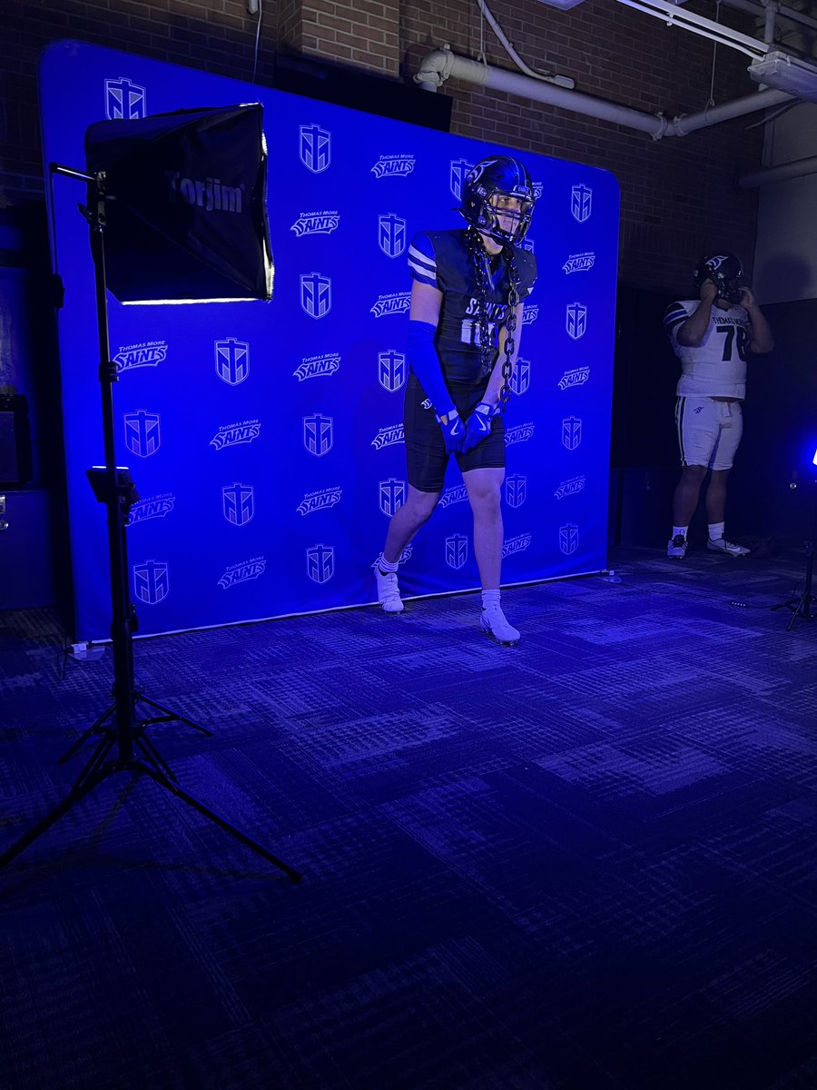 After a great visit I’m very grateful to receive a offer from Thomas More! Thank you to <a href="/TMUCoach_Fisher/">Devon Fisher</a> ! <a href="/CoachNorwell/">Chris Norwell</a>