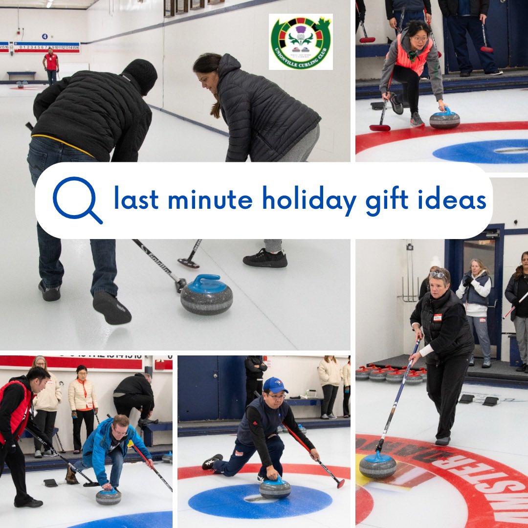 unionvillecurl's tweet image. Looking for a last minute holiday gift idea for a friend, family member, or even something to enjoy yourself (even better bring a friend or loved one)?

Our Winter Learn to Curl (for 18+) starts January 5th!

@UnionvilleInfo 
#unionville #learntocurl