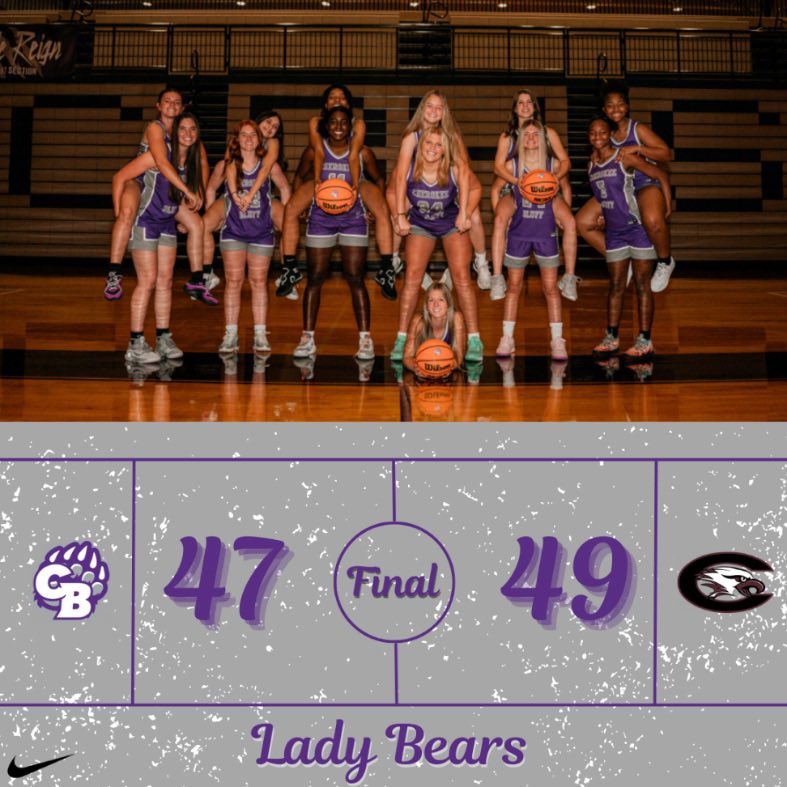 Cherokee Bluff Girls Basketball (@cbluff_wbb) on Twitter photo The outcome wasn’t what we planned for but we still made history and finished as Runner-Ups in the 65th Annual LanierLand Tournament! <a href="/KyleSandy355/">Kyle Sandy</a> <a href="/northgareport/">Adrian | Ken</a> <a href="/BTS_Report/">Baseline To Sideline(Ωψφ)</a>
<a href="/Clairecarlson03/">Claire CARLSON</a> 14p,8r,3b
<a href="/BristolKersh9/">Bristol Kersh</a> 13p,3a,3s,1b
<a href="/hallewilsonnn/">halle wilson</a> 5p,5r
Emery Jones 8p,4r,2s The outcome wasn’t what we planned for but we still made history and finished as Runner-Ups in the 65th Annual LanierLand Tournament! <a href="/KyleSandy355/">Kyle Sandy</a> <a href="/northgareport/">Adrian | Ken</a> <a href="/BTS_Report/">Baseline To Sideline(Ωψφ)</a>
<a href="/Clairecarlson03/">Claire CARLSON</a> 14p,8r,3b
<a href="/BristolKersh9/">Bristol Kersh</a> 13p,3a,3s,1b
<a href="/hallewilsonnn/">halle wilson</a> 5p,5r
Emery Jones 8p,4r,2s