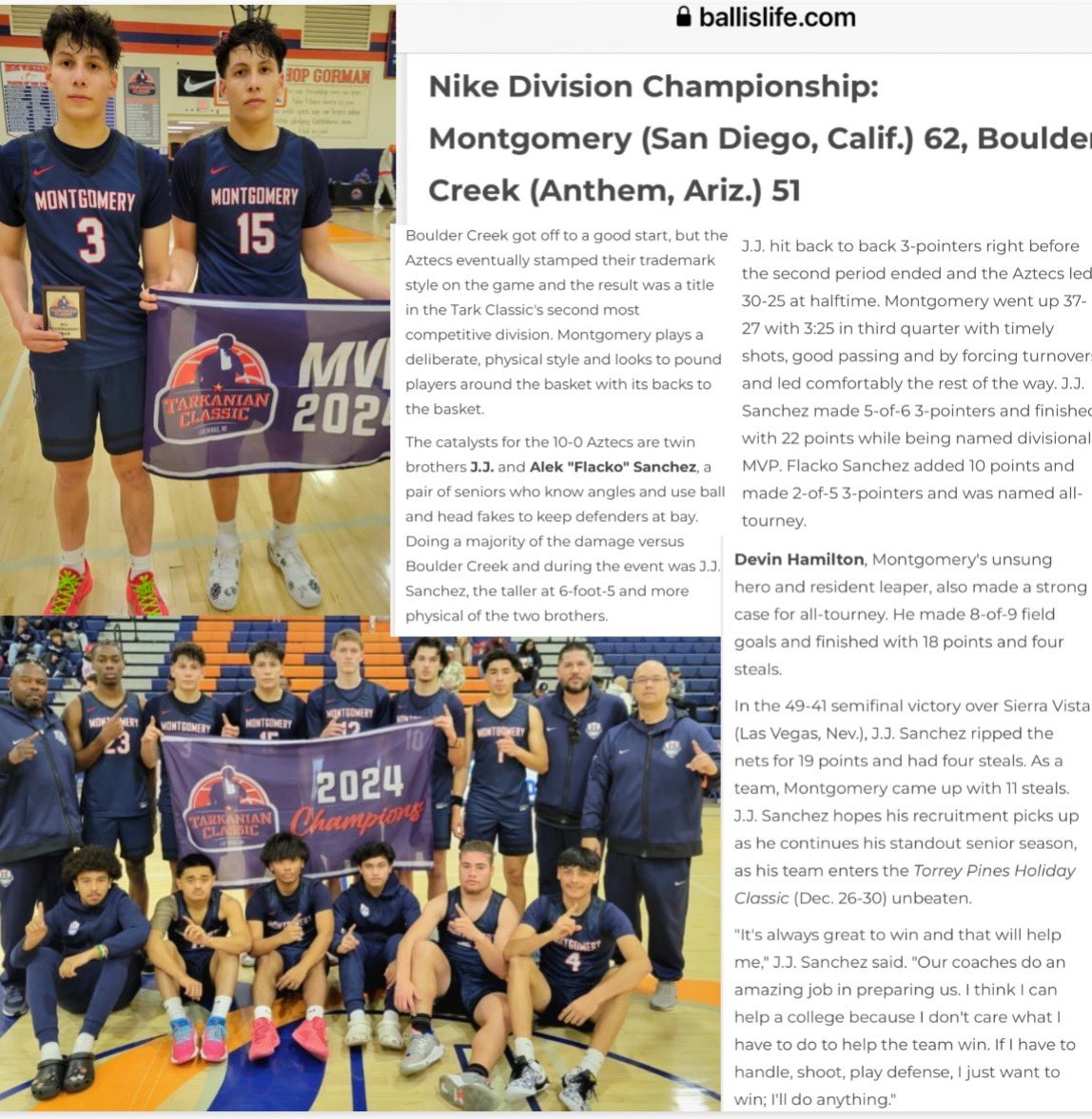 Southbay Show 2025 (@sbshowsd) on Twitter photo Congrats to Show’s own unsigned seniors MVP 6’5 Guard/Forward <a href="/JJSanchez1O/">JJ</a> All Tourney 6’4 Combo Guard <a href="/AlekSanchez3/">Alek Sanchez</a> and 6’5 Guard <a href="/DevinHamilton23/">Devin Hamilton</a> for being mentioned in the @ballislife article as some of the top performers at the <a href="/TarkClassic/">Tarkanian Classic</a> Congrats to Show’s own unsigned seniors MVP 6’5 Guard/Forward <a href="/JJSanchez1O/">JJ</a> All Tourney 6’4 Combo Guard <a href="/AlekSanchez3/">Alek Sanchez</a> and 6’5 Guard <a href="/DevinHamilton23/">Devin Hamilton</a> for being mentioned in the @ballislife article as some of the top performers at the <a href="/TarkClassic/">Tarkanian Classic</a>