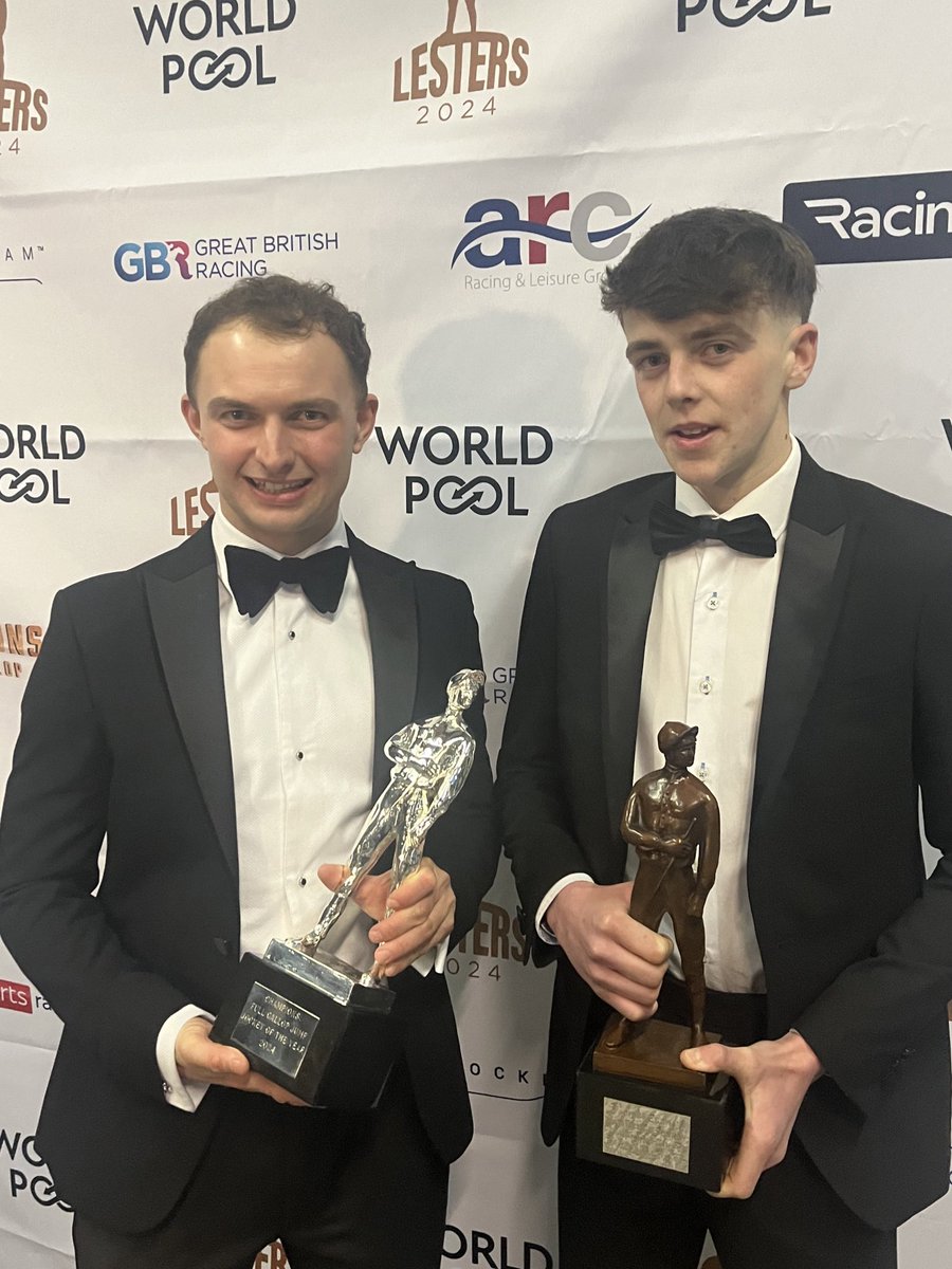 Winners! 🍾

<a href="/Sean_Bowen_/">Sean Bowen</a> 🤝 <a href="/Seaniebowen/">Seanie Bowen</a>

#Lesters2024